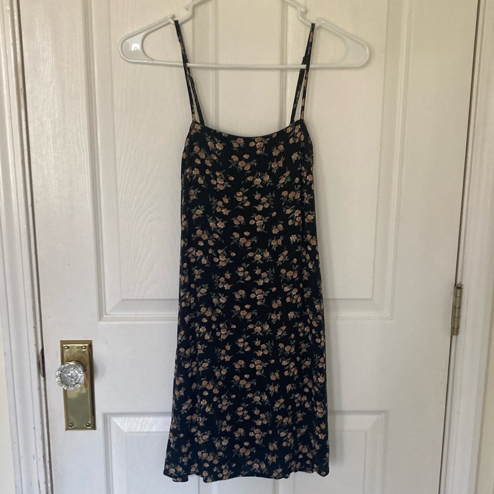 Floral Spaghetti Strap Dress